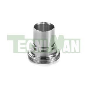DIN 11851 - Macho con espiga lisa y anillo de seguridad - Imagen 1